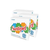 Guardanapo Santepel 50 Folhas Simples 24x22 kit 3