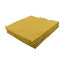 Guardanapo Silver 24x24cm Dourado 20 Un