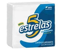 Guardanapos 22,5x19,5 16 pacotes c/50un 5 Estrelas Guardanapos 22,5x19,5 16 pacotes c/50un 5 Estrelas