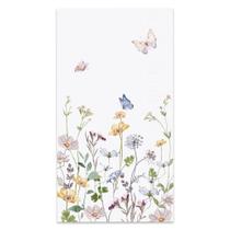 Guardanapos AUDREE Floral descartáveis de 3 camadas (10x20cm), pacote com 100