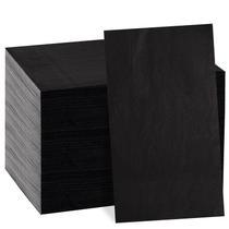 Guardanapos BUCLA Black Paper, 3 camadas, 100 unidades, descartáveis (100 mL)