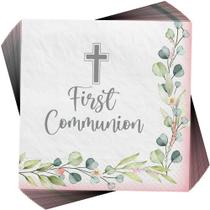 Guardanapos de almoço Amscan My First Communion 16,5 x 16,5 cm 40P Guardanapos de almoço Amscan My First Communion 16,5 x 16,5 cm 40P