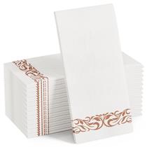 Guardanapos de banheiro descartáveis FOCUSLINE 100 Linen Feel Rose Gold Guardanapos de banheiro descartáveis FOCUSLINE 100 Linen Feel Rose Gold