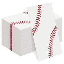 Guardanapos de beisebol Kochorie 96 peças de papel de 20 x 11 cm