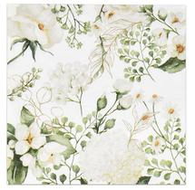Guardanapos de coquetel Gift Boutique Floral Spring 100 White Paper Guardanapos de coquetel Gift Boutique Floral Spring 100 White Paper