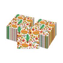 Guardanapos De Jantar Com Estampa De Cacto Mexicano 20 40 60pcs Toalhas De Papel Descartáveis