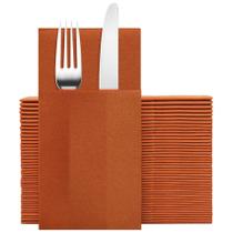 Guardanapos de jantar descartáveis Goldclean Terracotta, pacote com 50