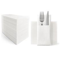 Guardanapos de jantar UKEENOR Cloth Like Linen-Feel 15,74 x 15,74, pacote com 50