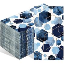 Guardanapos de mão descartáveis Toalhas de hóspedes Tinlade Blue (100 unidades)