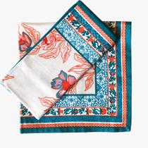 Guardanapos de pano FINGERCRAFT, conjunto de 12 algodão e linho 51x51 cm Guardanapos de pano FINGERCRAFT, conjunto de 12 algodão e linho 51x51 cm