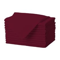 Guardanapos de pano Gee Di Moda Burgundy 43x43cm - Conjunto de 12