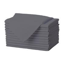 Guardanapos de pano Gee Di Moda Charcoal 43x43cm - Conjunto de 12