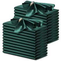 Guardanapos de pano P Pothuiny Satin 43x43 cm 24 unidades verdes