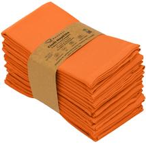 Guardanapos de pano RUVANTI, conjunto de 12, mistura de algodão lavável de 45x45cm Guardanapos de pano RUVANTI, conjunto de 12, mistura de algodão lavável de 45x45cm