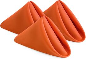 Guardanapos de pano Utopia Home Orange, pacote com 12, 43x43 cm