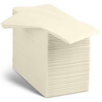 Guardanapos de papel BloominGoods Linen-Feel Cream (pacote com 100)