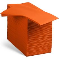 Guardanapos de papel BloominGoods Linen-Feel Orange (pacote com 100)