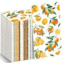 Guardanapos de papel Funrous Orange Citrus descartáveis (100 unidades)