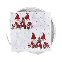 Guardanapos De Papel Impressos Com Boneco De Neve De Natal 33cm 20pcs Pacote Para Decoração De