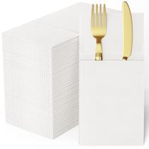 Guardanapos de papel JOLLY CHEF, pacote de 100 com bolso embutido