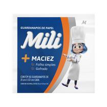 Guardanapos de Papel Mili +Maciez 21cm x 22cm Cada Guardanapos de Papel Mili +Maciez 21cm x 22cm Cada