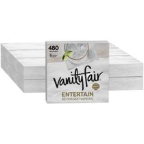 Guardanapos de papel para bebidas Vanity Fair Entertain 480 unidades Guardanapos de papel para bebidas Vanity Fair Entertain 480 unidades
