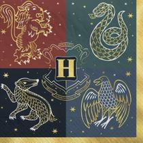 Guardanapos de papel para festas Amscan Harry Potter Hogwarts United