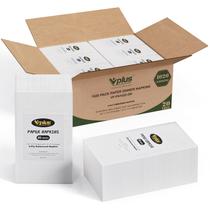 Guardanapos de papel Vplus, pacote 1020, toalhas de hóspedes, descartáveis, brancas