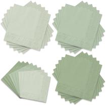 Guardanapos de papel Whaline Sage Green, pacote 150, 16,5 x 16,5 cm Guardanapos de papel Whaline Sage Green, pacote 150, 16,5 x 16,5 cm