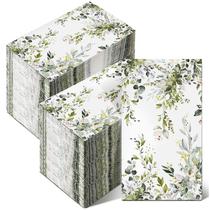 Guardanapos descartáveis para hóspedes Seajan Green Eucalyptus 200 unidades Guardanapos descartáveis para hóspedes Seajan Green Eucalyptus 200 unidades