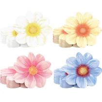 Guardanapos em forma de flor Qilery 100 unidades de papel descartável