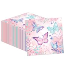 Guardanapos KFJBPB Tema Borboleta 50 Unidades 33 x 33 cm Guardanapos KFJBPB Tema Borboleta 50 Unidades 33 x 33 cm