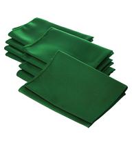 Guardanapos LA Linen Poliéster Popeline 45x45cm Verde Esmeralda x10 Guardanapos LA Linen Poliéster Popeline 45x45cm Verde Esmeralda x10