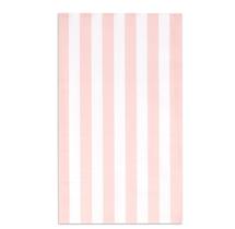 Guardanapos para convidados Gift Boutique Stripe rosa claro e branco 100