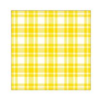 Guardanapos para Decoupage Ambiente Xadrez Amarelo 2 Unidades