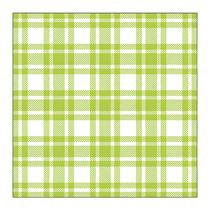 Guardanapos para Decoupage Ambiente Xadrez Verde 2 Unidades
