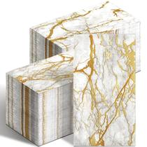 Guardanapos para hóspedes Geyoga Marble, descartáveis de 2 camadas, 200 unidades
