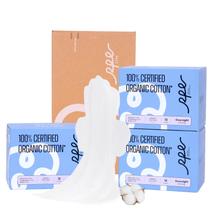 Guardanapos sanitários RPE Life 100% algodão orgânico Overnight x36 Guardanapos sanitários RPE Life 100% algodão orgânico Overnight x36