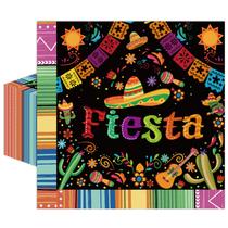 Guardanapos Xjoviative Festa Mexicana 33 x 33 cm, pacote com 50 Guardanapos Xjoviative Festa Mexicana 33 x 33 cm, pacote com 50