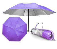 Guardar chuva sombrinha reforçada com bolsa com proteção solar