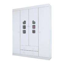 Guardar Roupa Infantil Roupeiro Lívia 4 Portas 100% MDF - Phoenix Baby Guardar Roupa Infantil Roupeiro Lívia 4 Portas 100% MDF - Phoenix Baby