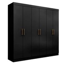 GuardaRoupa Roupeiro Maxel Paris, 6 Portas, 2 Gavetas, 100 MDF GuardaRoupa Roupeiro Maxel Paris, 6 Portas, 2 Gavetas, 100 MDF