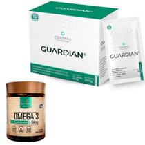 Guardian - 8g 30 Sachês - Central Nutrition + Ômega 3 - 120 Cápsulas - Nutrify