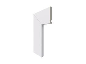 Guarnicao *451 7,0cm branco 2,40m - santa luzia