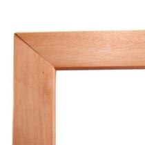 Guarnição / Alizar Para Portas de Madeira Lisa de Eucalipto de 6 CM