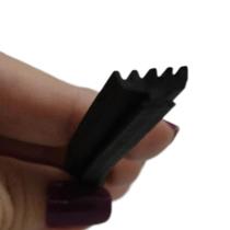 Guarnição Borracha Cobertura Gua030 10m Esquadrias Alumínio