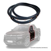 Guarnicao Borracha de Porta Dianteira Lado Esquerdo Motorista Original - Fiat Toro (2016-2021)
