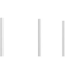 Guarnição Canto Cp20 Perfil de Poliestireno HD Homestar - caixa com 6 m - Branco