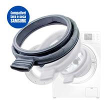 Guarnição de Borracha para Lava e Seca Samsung Wd106 Wd08854 Wd0856 Guarnição de Borracha para Lava e Seca Samsung Wd106 Wd08854 Wd0856
