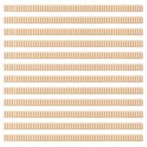 Guarnição de madeira Nuanchu, 12 peças, 15,75" x 2 cm, ondulado, faça você mesmo Guarnição de madeira Nuanchu, 12 peças, 15,75" x 2 cm, ondulado, faça você mesmo